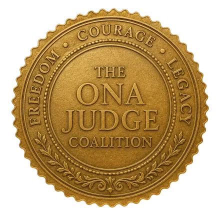 Portrait emblem of Ona Judge